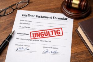 Berliner Testament Formular