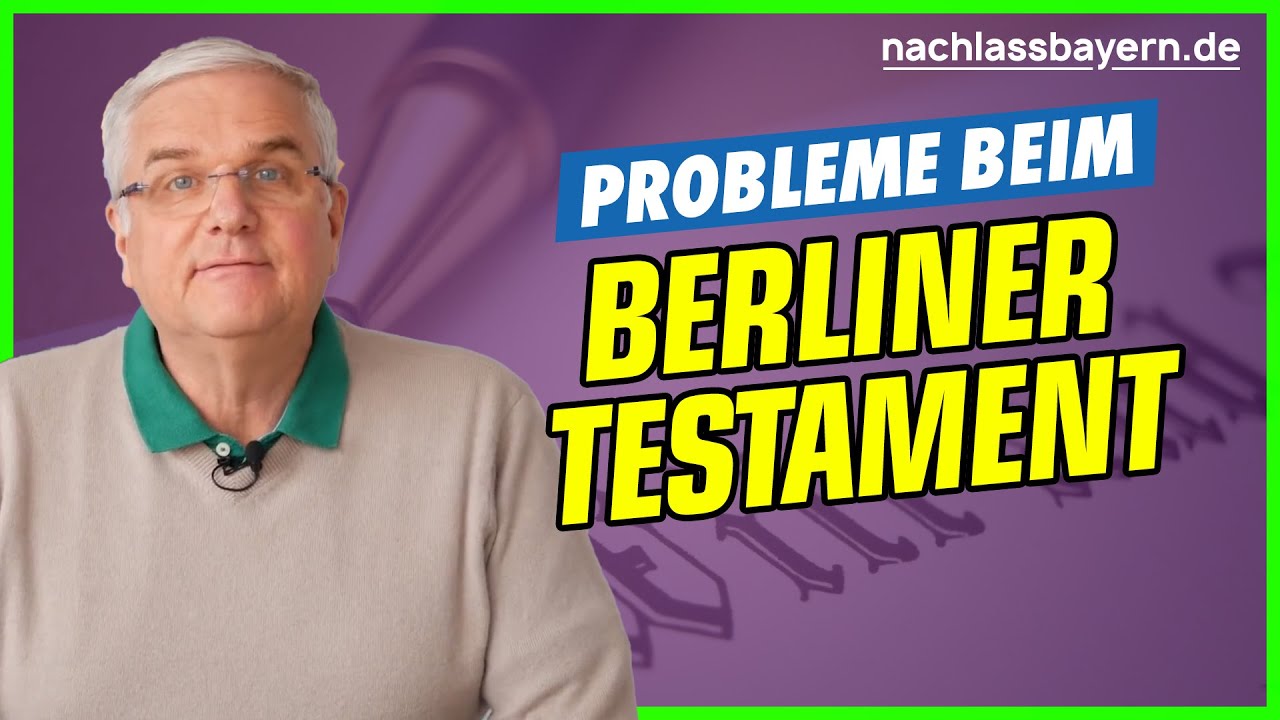 ᑕ ᑐ Berliner Testament: Gratis Muster Und Vorlagen ️ - Informationen ...